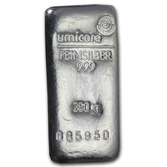 250 gram Silver Bar - Secondary Market 250 gram Silver Bar - Secondary Market